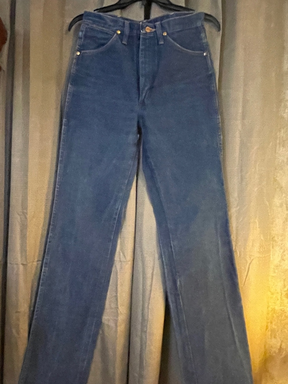 Vtg Wrangler Dark Blue Cowboy Cut Jeans 936DEN 29/36